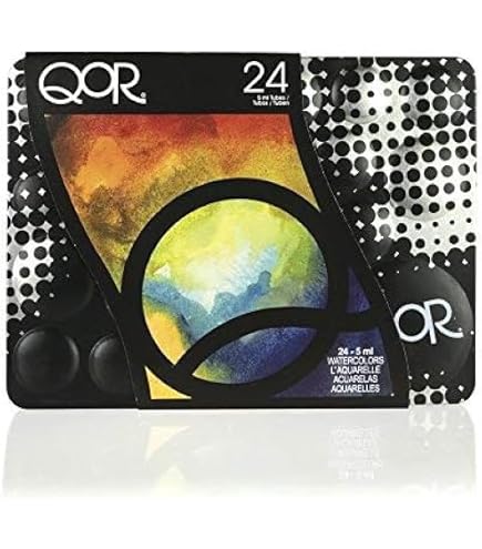 Golden Artist Color QoR 水彩絵の具＊新品未使用未開封 Amazon | Golden Artist Color QoR 水彩絵の具、5mlチューブ24色セット